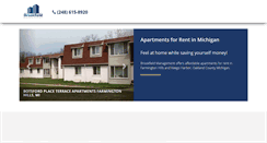 Desktop Screenshot of apartments-for-rent-in-michigan.com