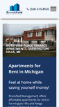 Mobile Screenshot of apartments-for-rent-in-michigan.com